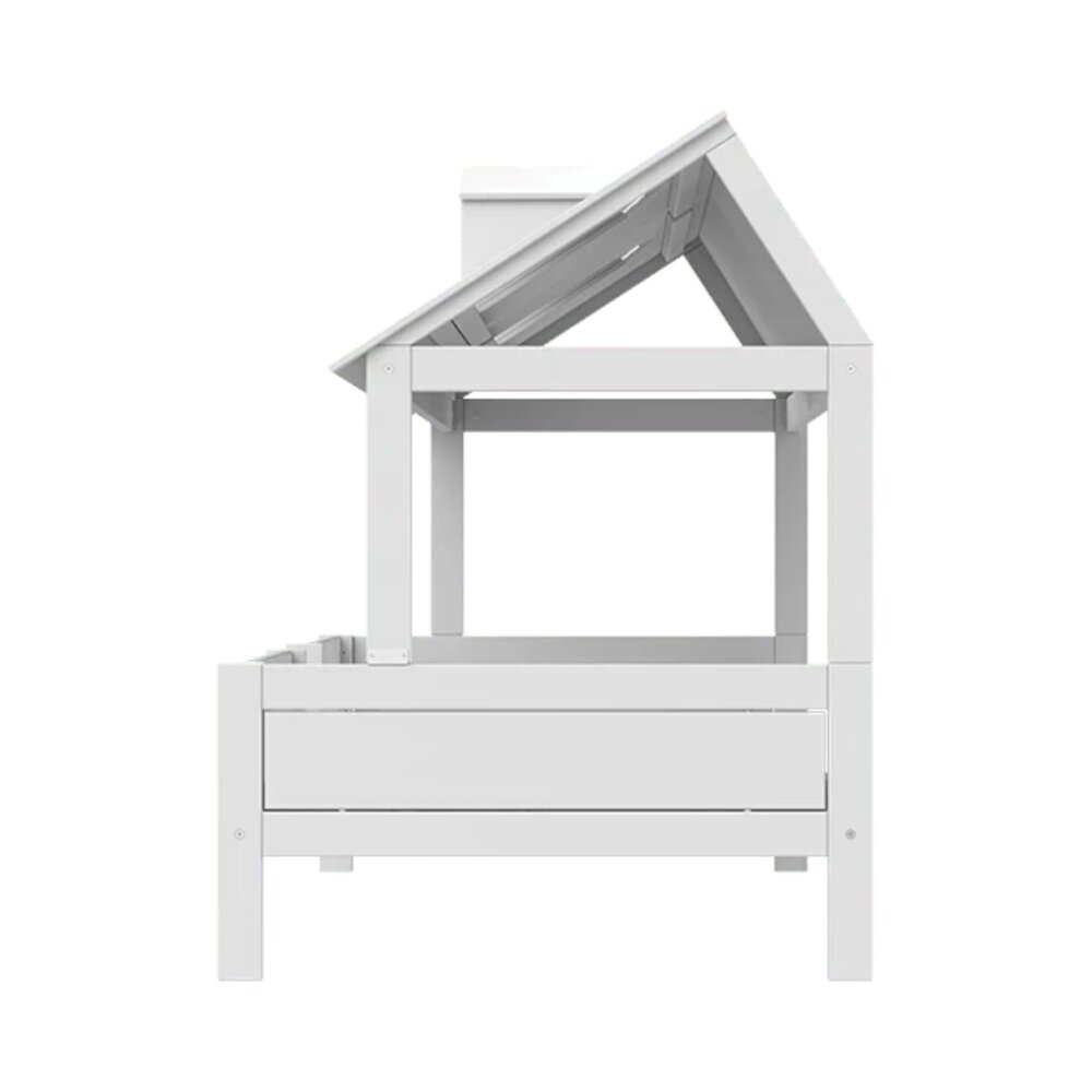 Beach house op 5121 / luxe lattenbodem Wit