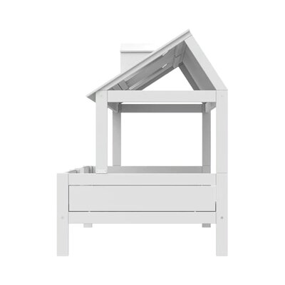 Beach house op 5121 / luxe lattenbodem Wit