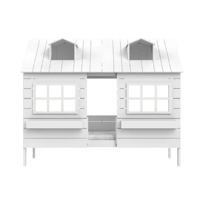 Basis hutbed - lake house 2 / luxe l. Wit