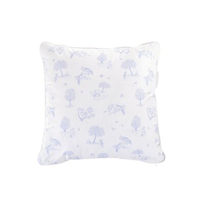 Kussen - geprint katoen Sweet blue