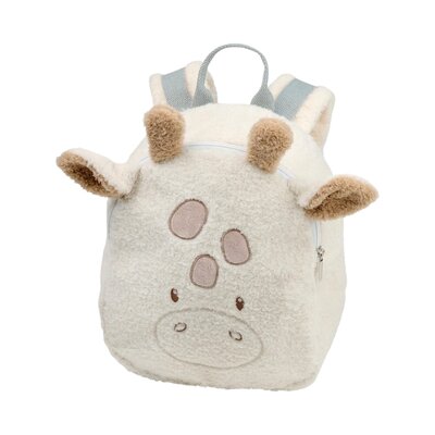 Rugzak giraf (33 cm) Teddy ecru Rugzak giraf (33 cm) Teddy ecru