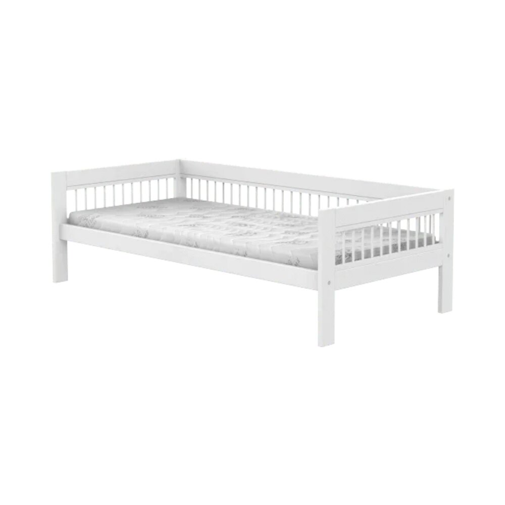 Basisbed breeze / luxe lattenbodem Wit