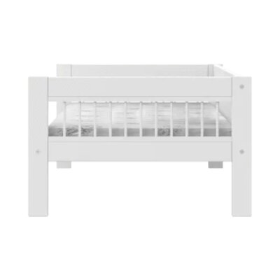 Basisbed breeze / luxe lattenbodem Wit