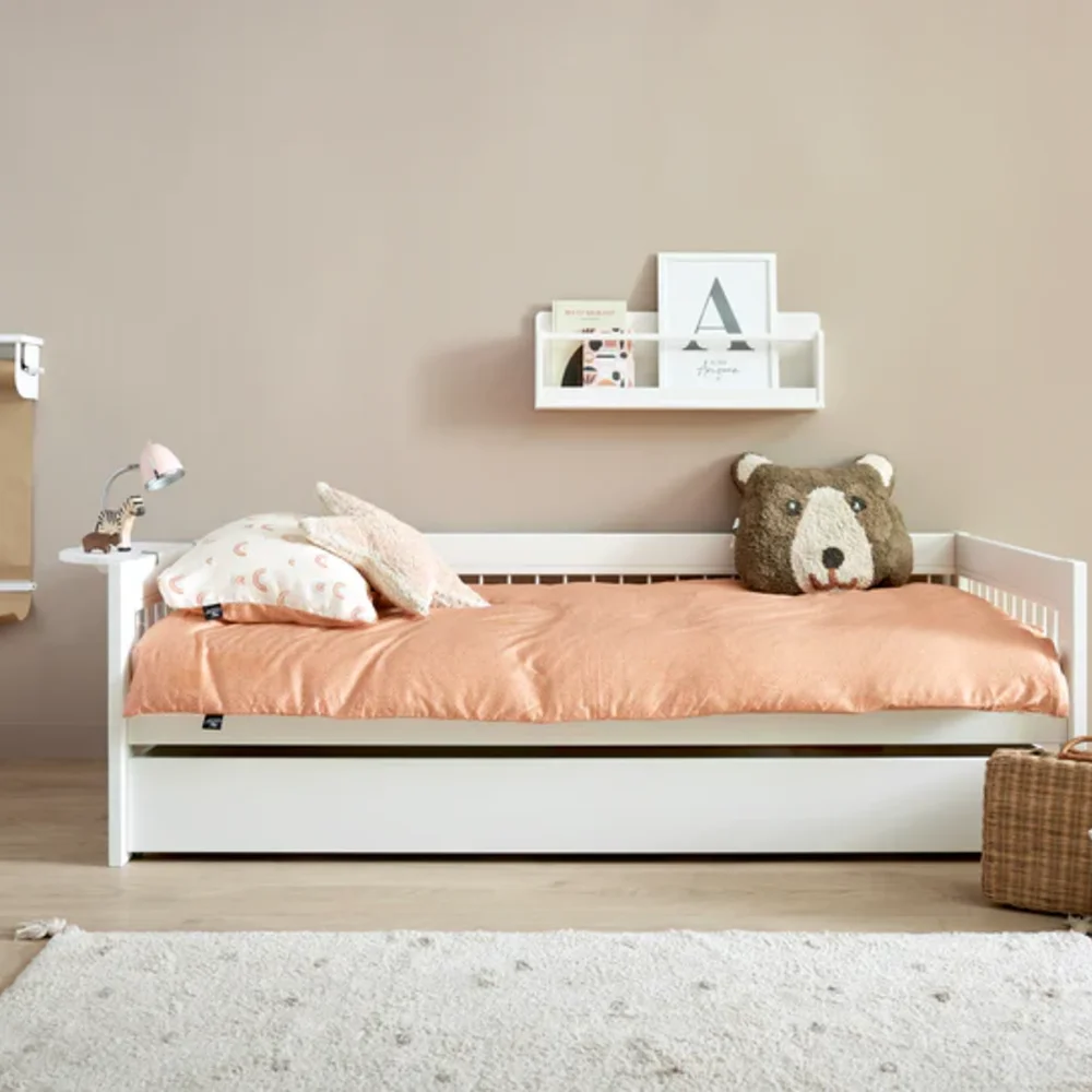 Basisbed breeze / luxe lattenbodem Wit