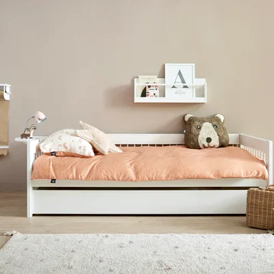 Basisbed breeze / luxe lattenbodem Wit