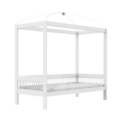 Hemelbed breeze /  luxe lattenbodem Wit