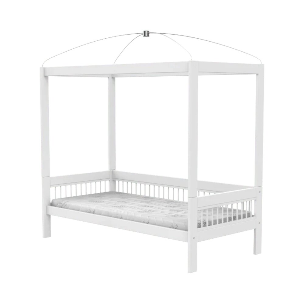 Hemelbed breeze /  luxe lattenbodem Wit