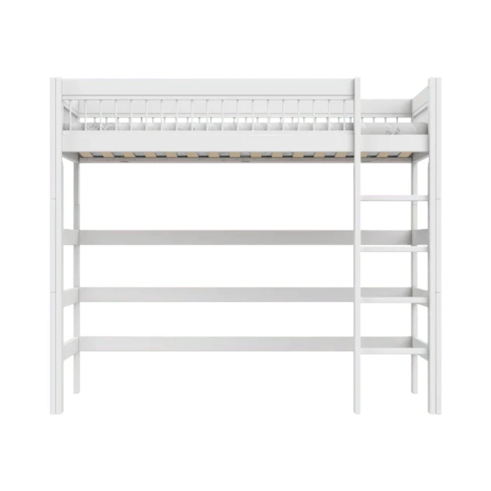 Hoogslaper breeze / luxe lattenbodem Wit