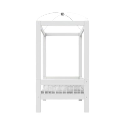 Hemelbed breeze /  luxe lattenbodem Wit