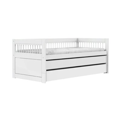 Kajuitbed breeze/ logeerbed/ bedlade / luxe latten Wit