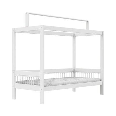 Basisbed brezze+ dakframe voor stofdak/ luxe bodem Wit