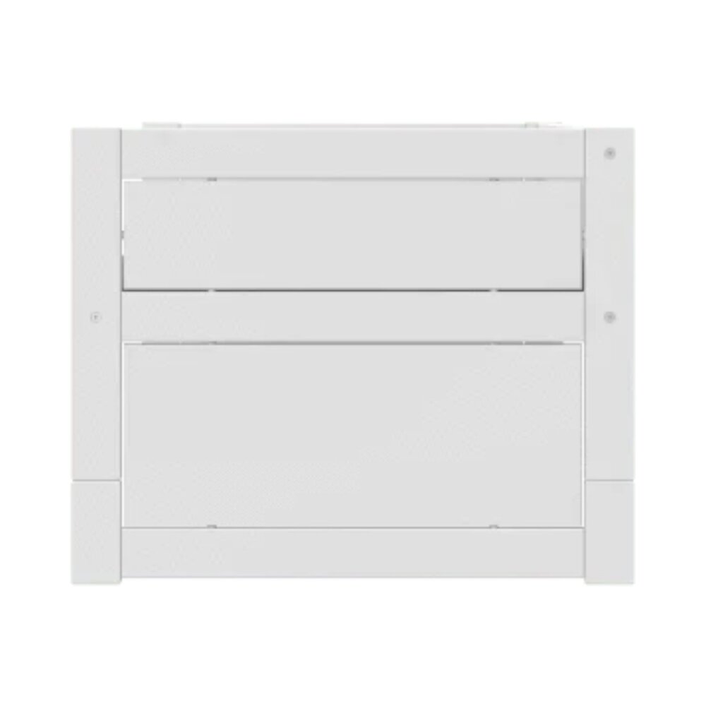 Kajuitbed / luxe lattenbodem Wit