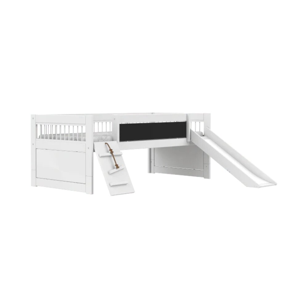 Kajuitbed climb & slide brezze/ luxe lattenbodem Wit