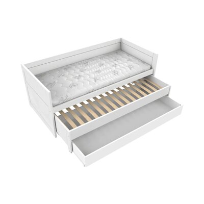 Kajuitbed breeze/ logeerbed/ bedlade / luxe latten Wit