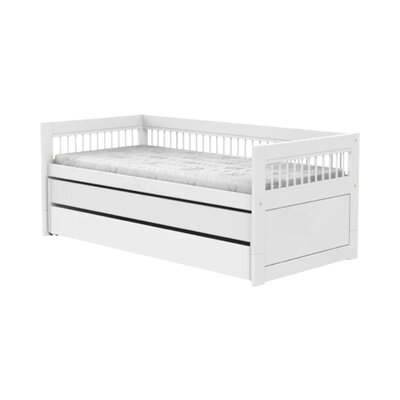 Kajuitbed breeze/ logeerbed/ bedlade / luxe latten Wit
