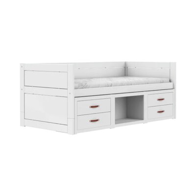 Kajuitbed met boekenkast/ luxe /excl. grepen Wit