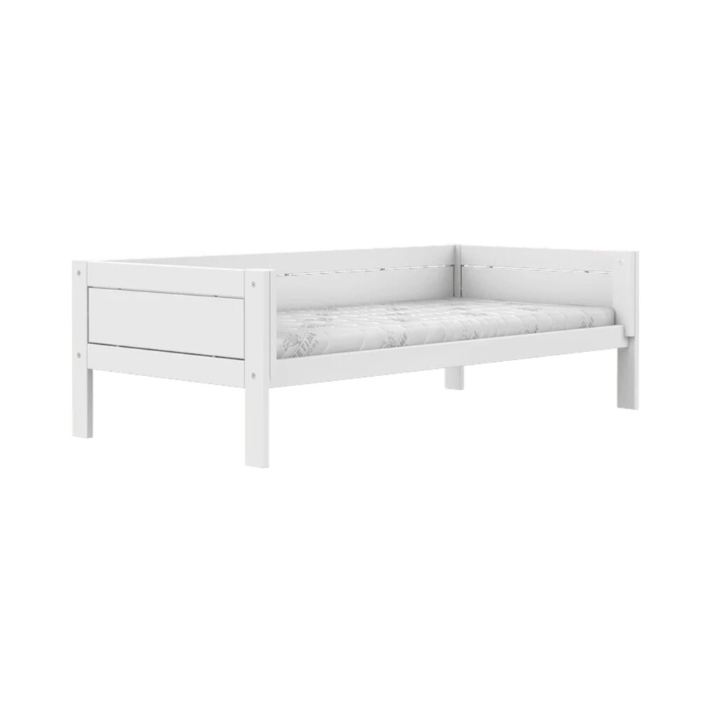 4-in-1 house bed / luxe lattenbodem Wit