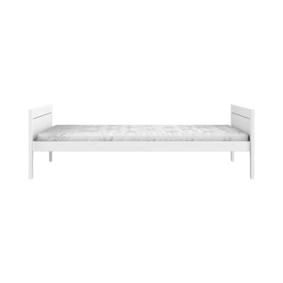 Basisbed 140x200 / luxe lattenbodem Wit
