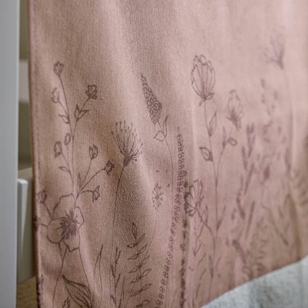 Speelgordijn - happy rabbit / bedhoogte 128 cm Roze