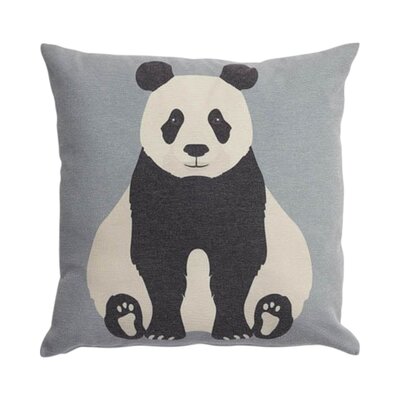 Vierkant kussen panda - panda paradise