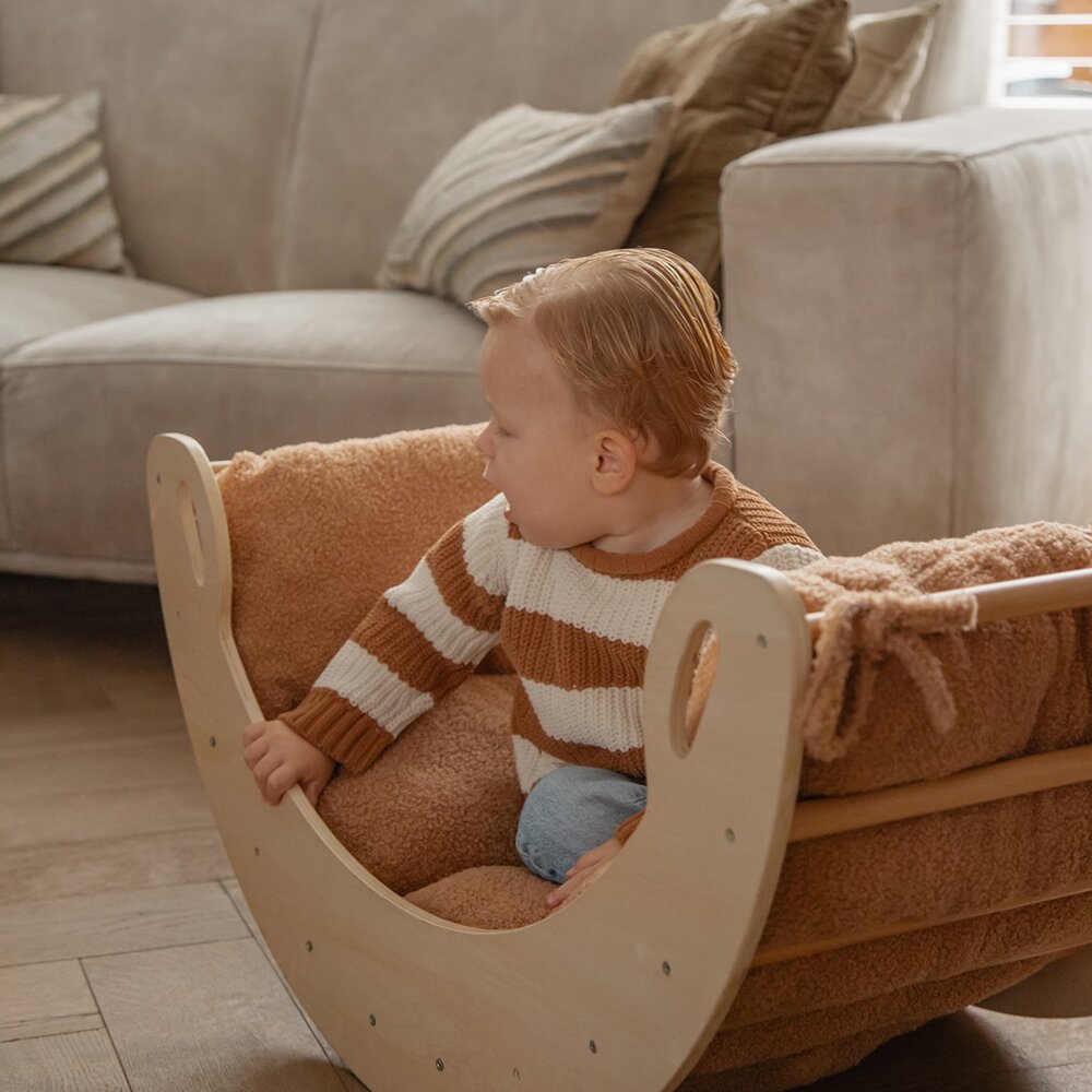 Matras voor houten klimboog Bouclé Nougat