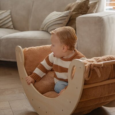 Matras voor houten klimboog Bouclé Nougat