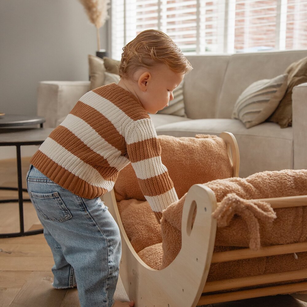 Matras voor houten klimboog Bouclé Nougat
