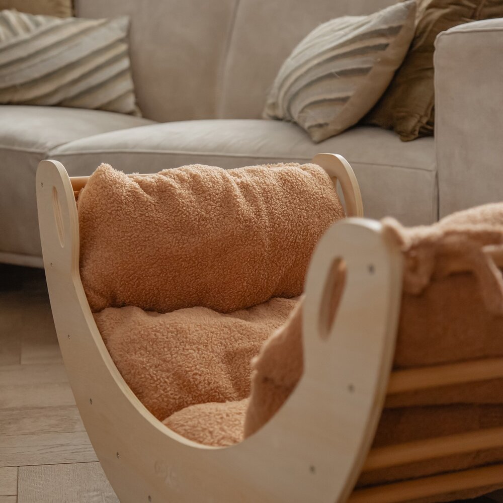 Matras voor houten klimboog Bouclé Nougat