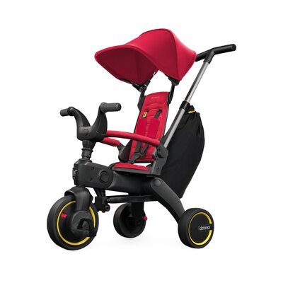 Opvouwbare driewieler Liki trike S3 Premium Flame red