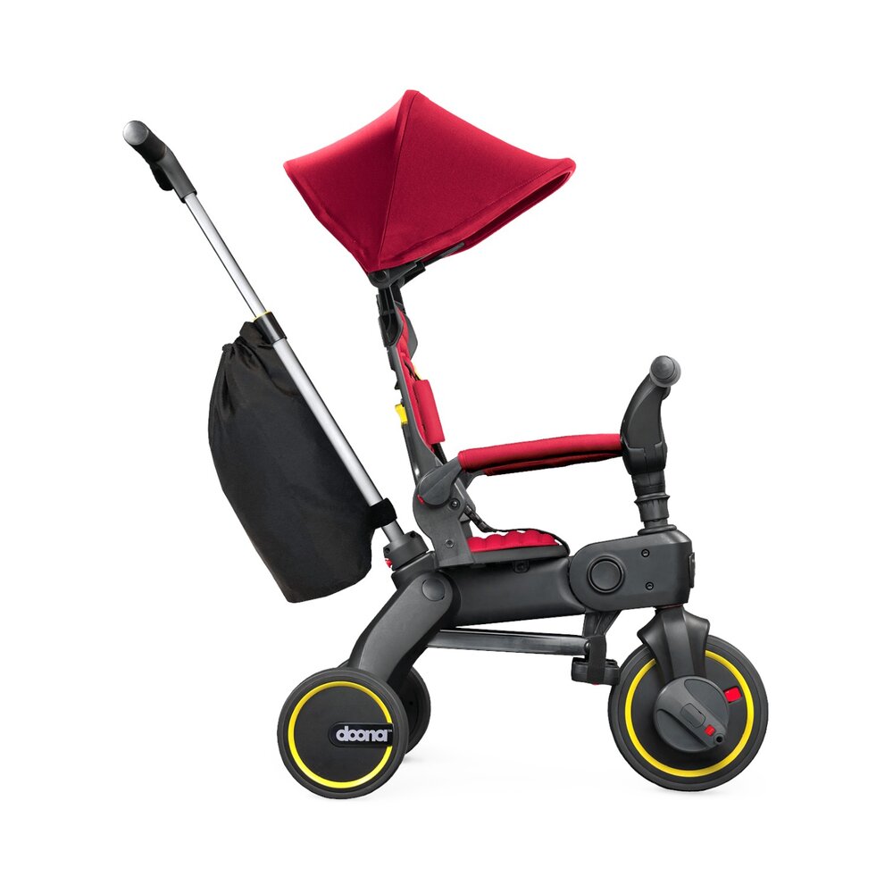 Opvouwbare driewieler Liki trike S3 Premium Flame red