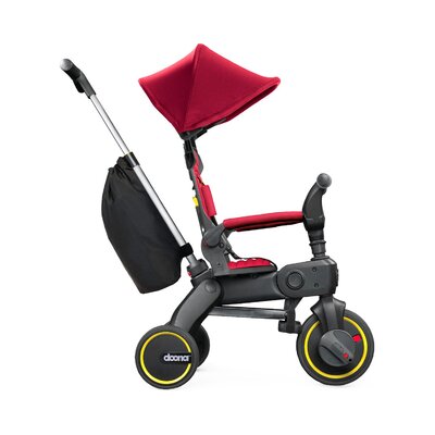Opvouwbare driewieler Liki trike S3 Premium Flame red