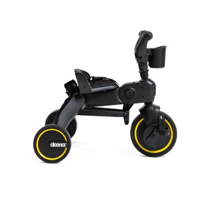 Opvouwbare driewieler Liki Trike Special Edition Midnight: schwarz / black