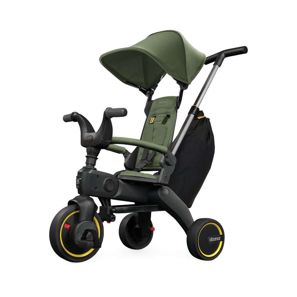 Opvouwbare driewieler Liki trike S3 Premium Desert green