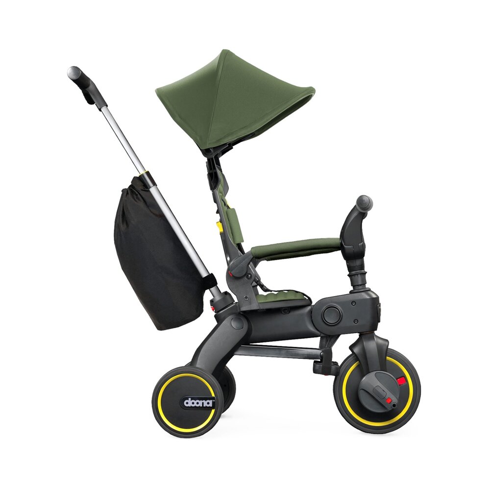Opvouwbare driewieler Liki trike S3 Premium Desert green