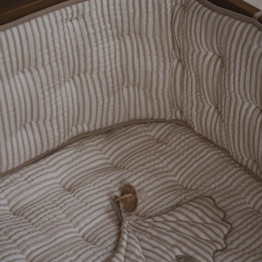 Natural - Box/Bed omtrek Stripes