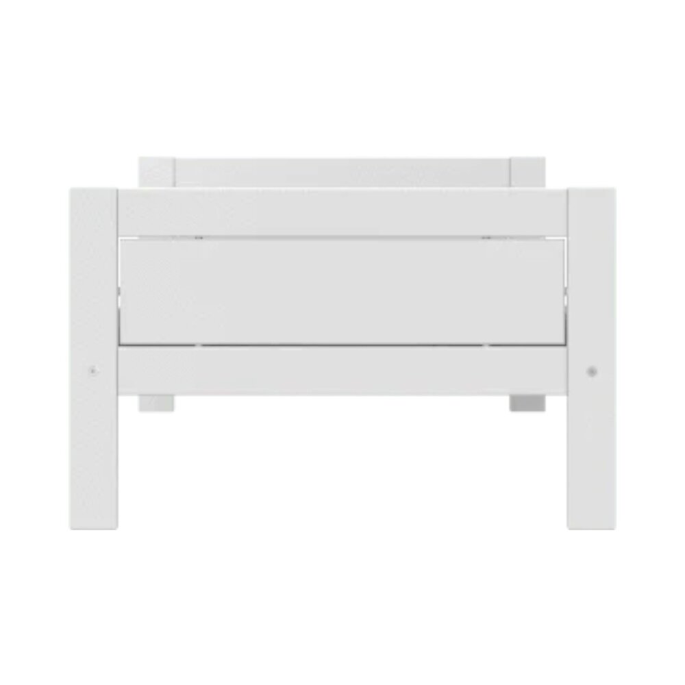 Basisbed 90x200/ luxe lattenbodem White