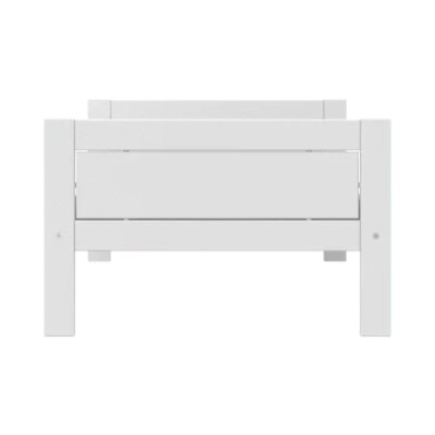 Basisbed 90x200/ luxe lattenbodem White
