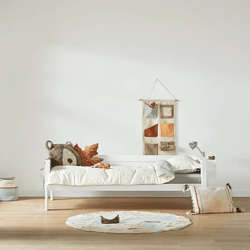 Basisbed 90x200/ luxe lattenbodem White