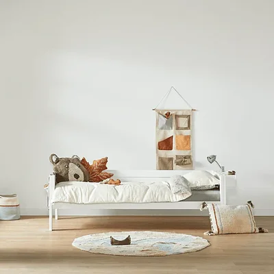 Basisbed 90x200/ luxe lattenbodem White