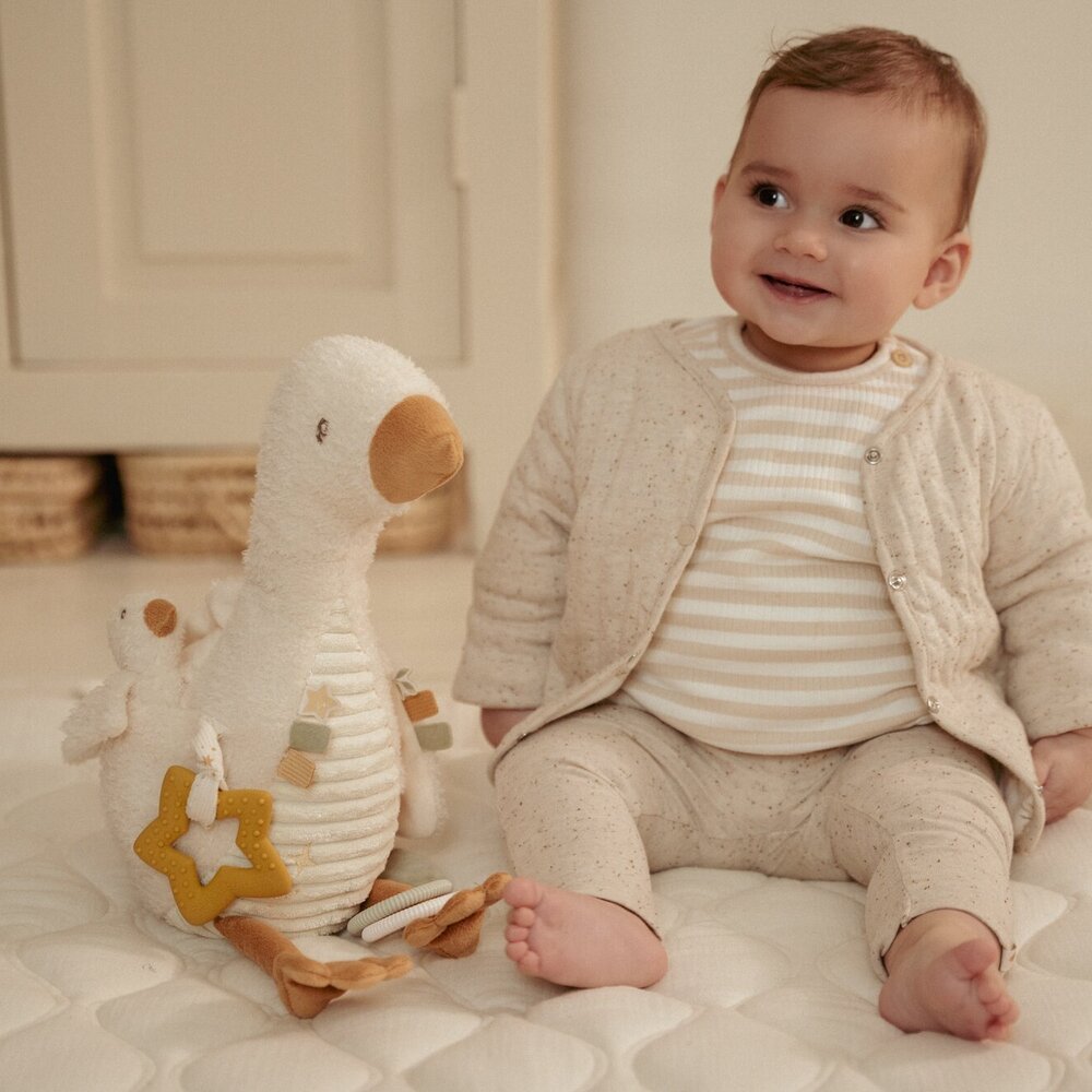 Activiteiten knuffel Baby Goose GRS
