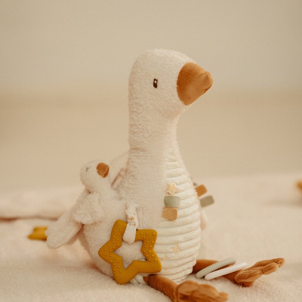 Activiteiten knuffel Baby Goose GRS