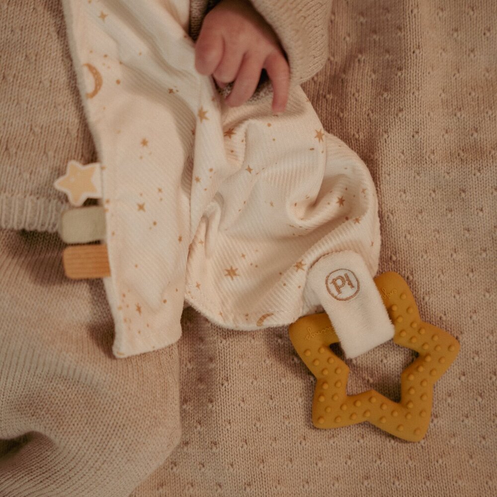 Knuffeldoekje met bijtring