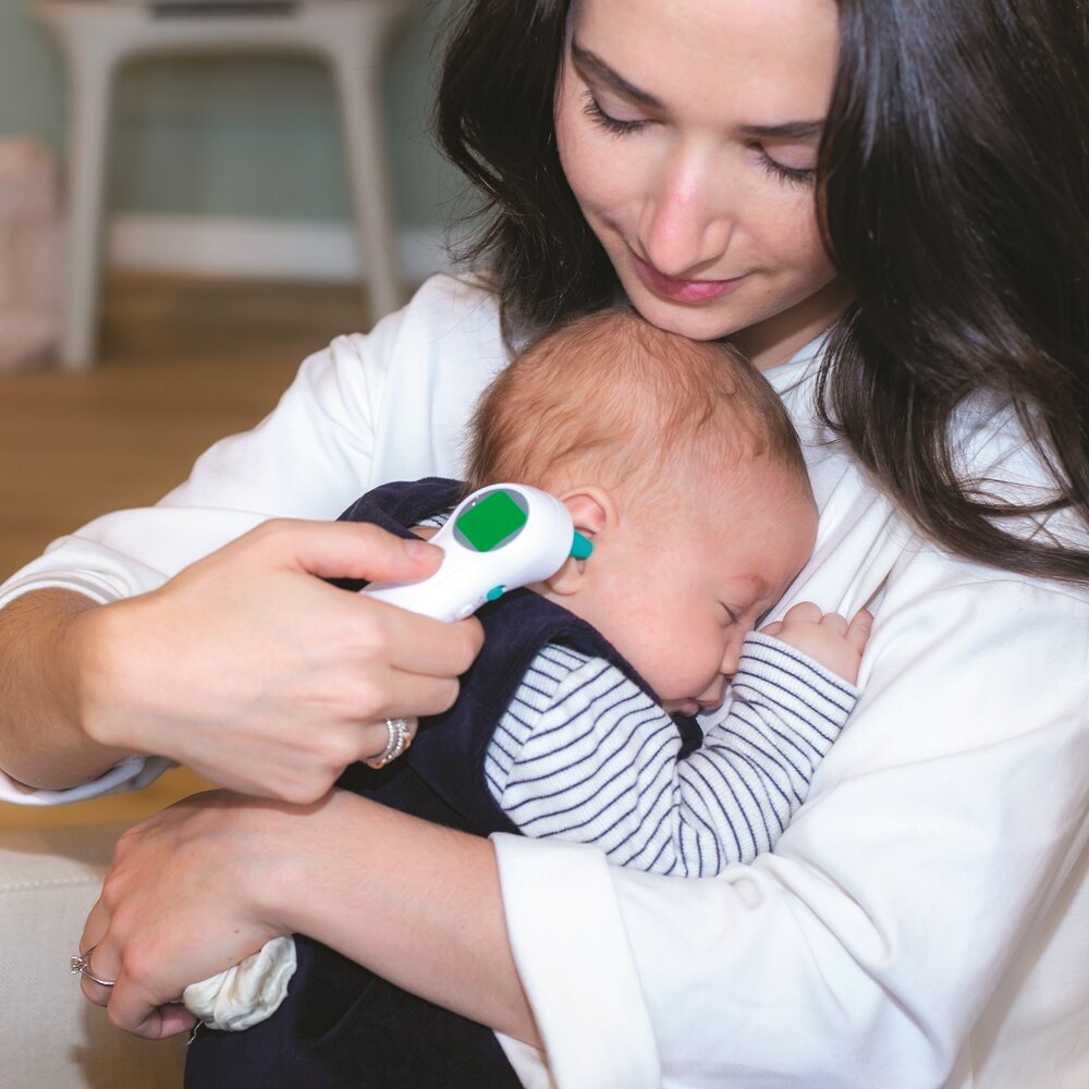 Orä: 5-in-1 oor- en infrarood digitale thermometer