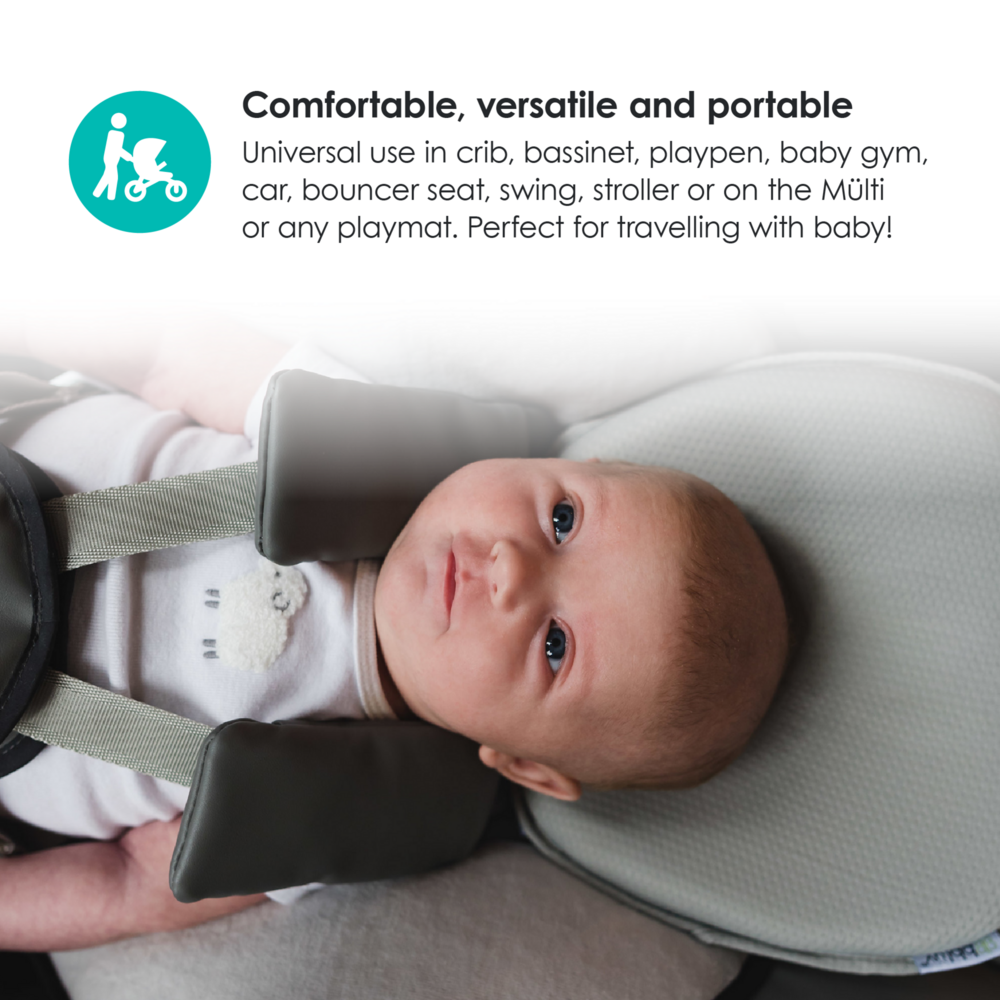 Pilö: Ergonomische hoofdsteun Grey