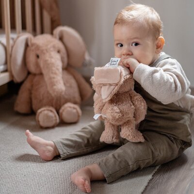 Knuffel Konijn Rosa Small (21 cm) Nougat