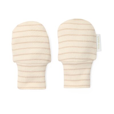 Krabwantjes Soft beige stripe