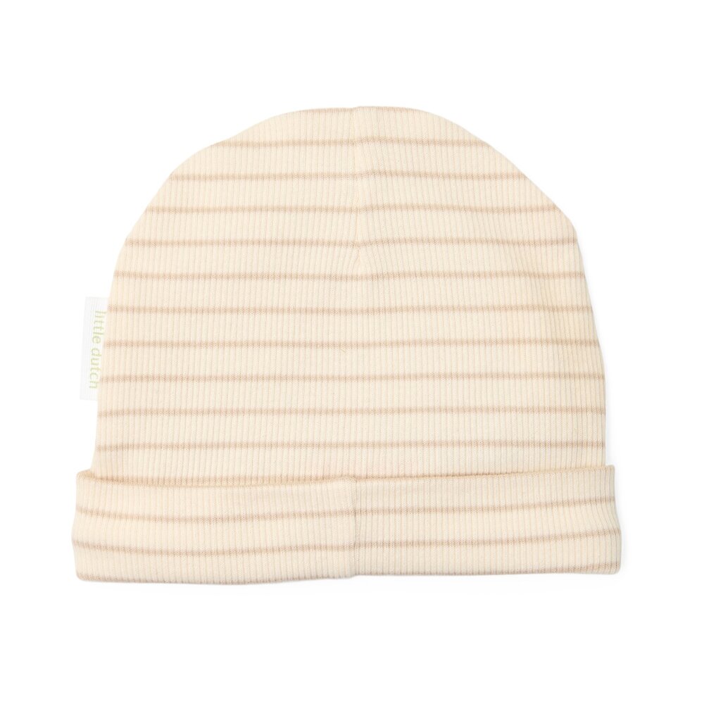 Mutsje Soft beige stripe