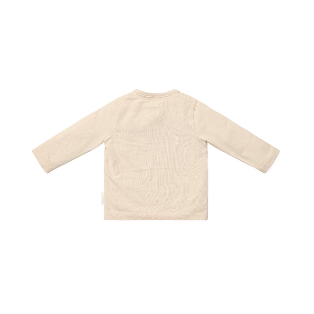 T-shirt lange mouwen Sand