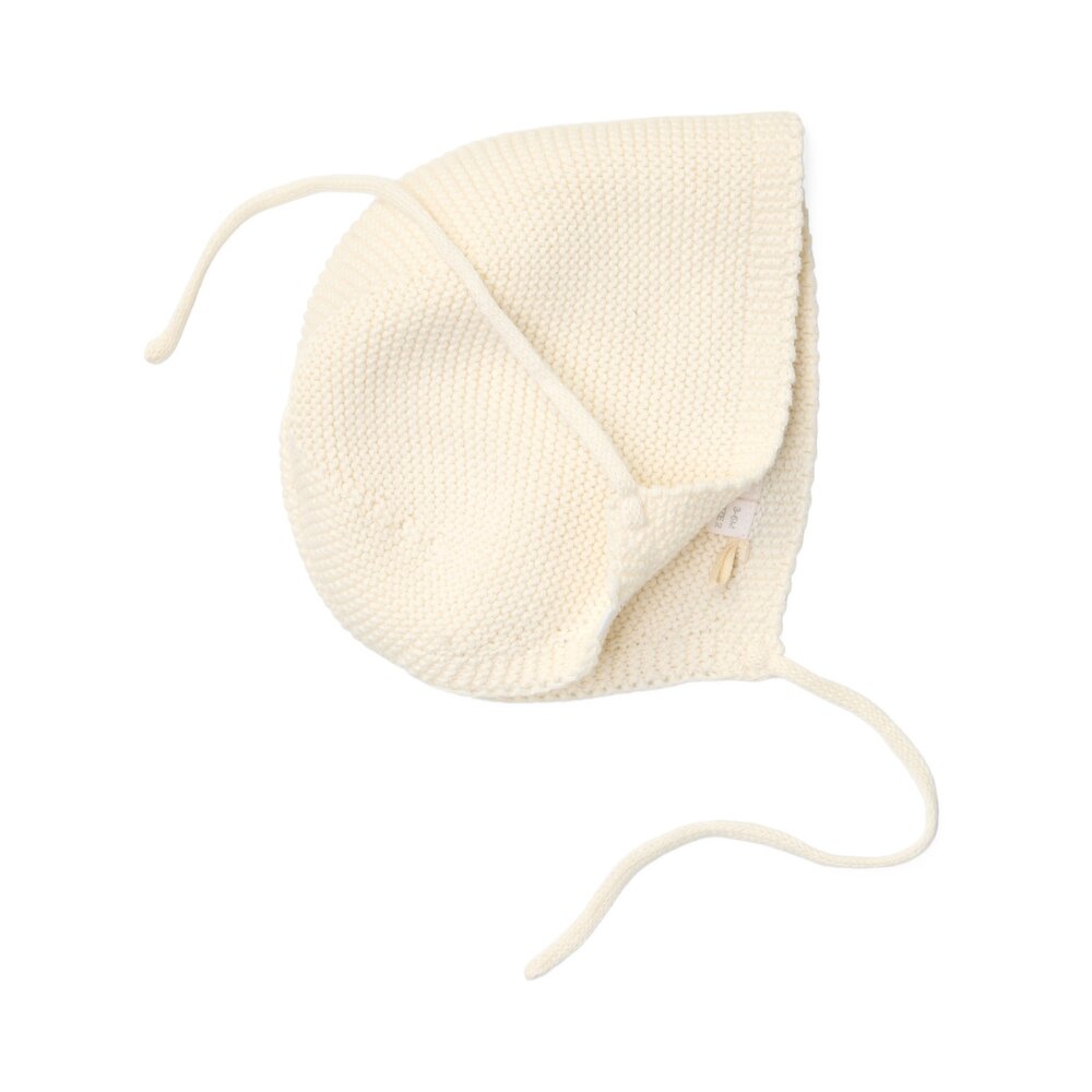 Gebreide muts Off white