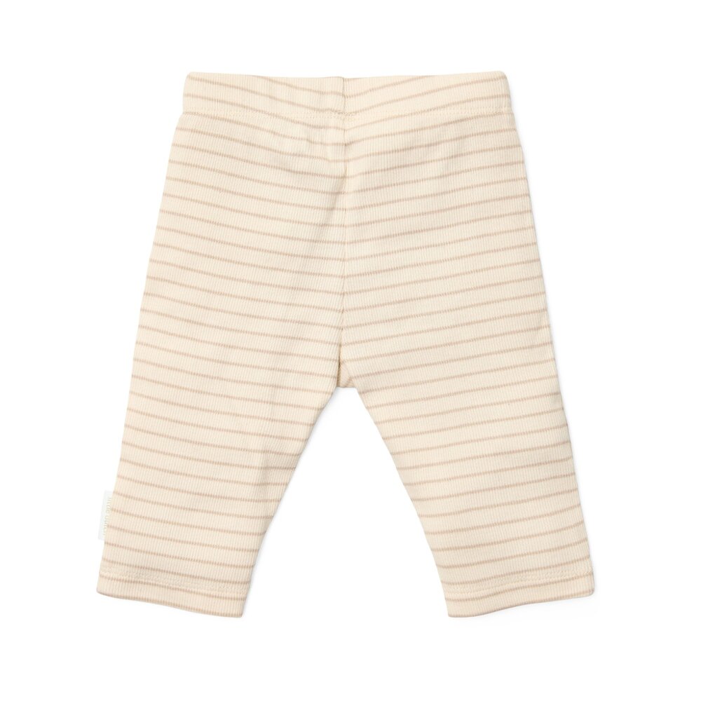 Legging Soft beige stripe